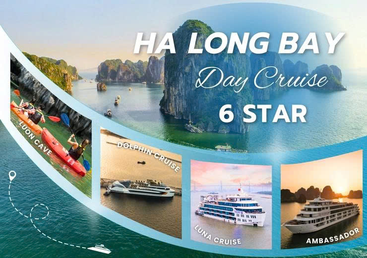 Ha Long Bay Day Cruise 6 Star